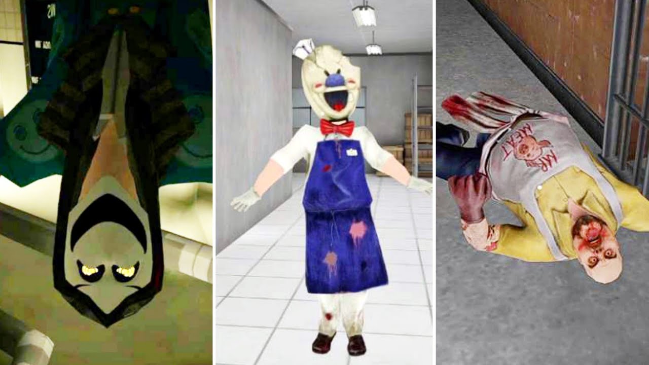 Weird Jumpscare Of Enemies In Smiling X Corp 2 Vs Ice Scream 6 Vs Mr Meat 2