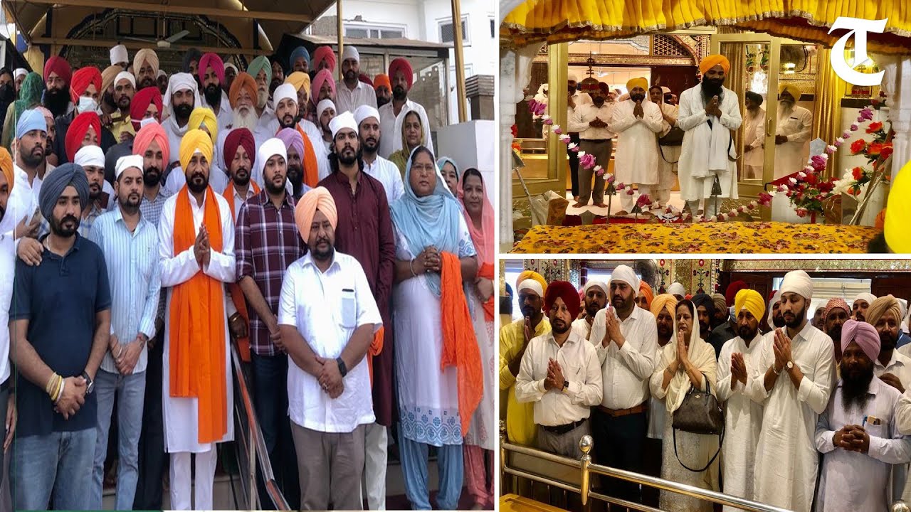 Ahead of taking oath, Punjab’s CM-designate Channi visits gurdwara Katalgarh Sahib at Chamkaur Sahib
