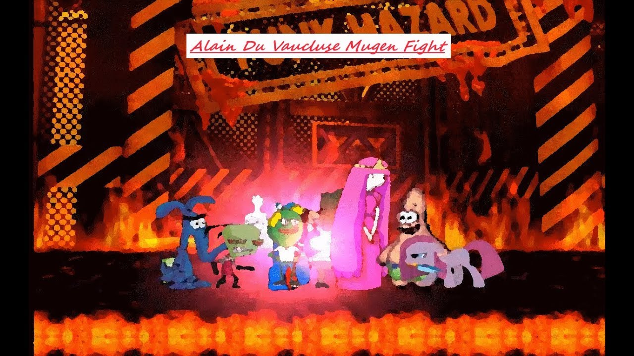 Mugen : Zim, Aardvark, SwaySway & Underdog Vs Patrick, Pinkamena, Bubblegum & Muscle Man (Request)