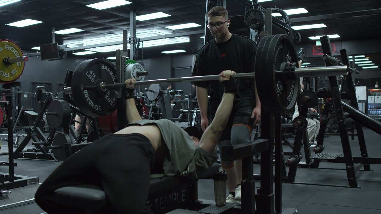 BIG 315 BENCH/PUSH DAY | VLOG