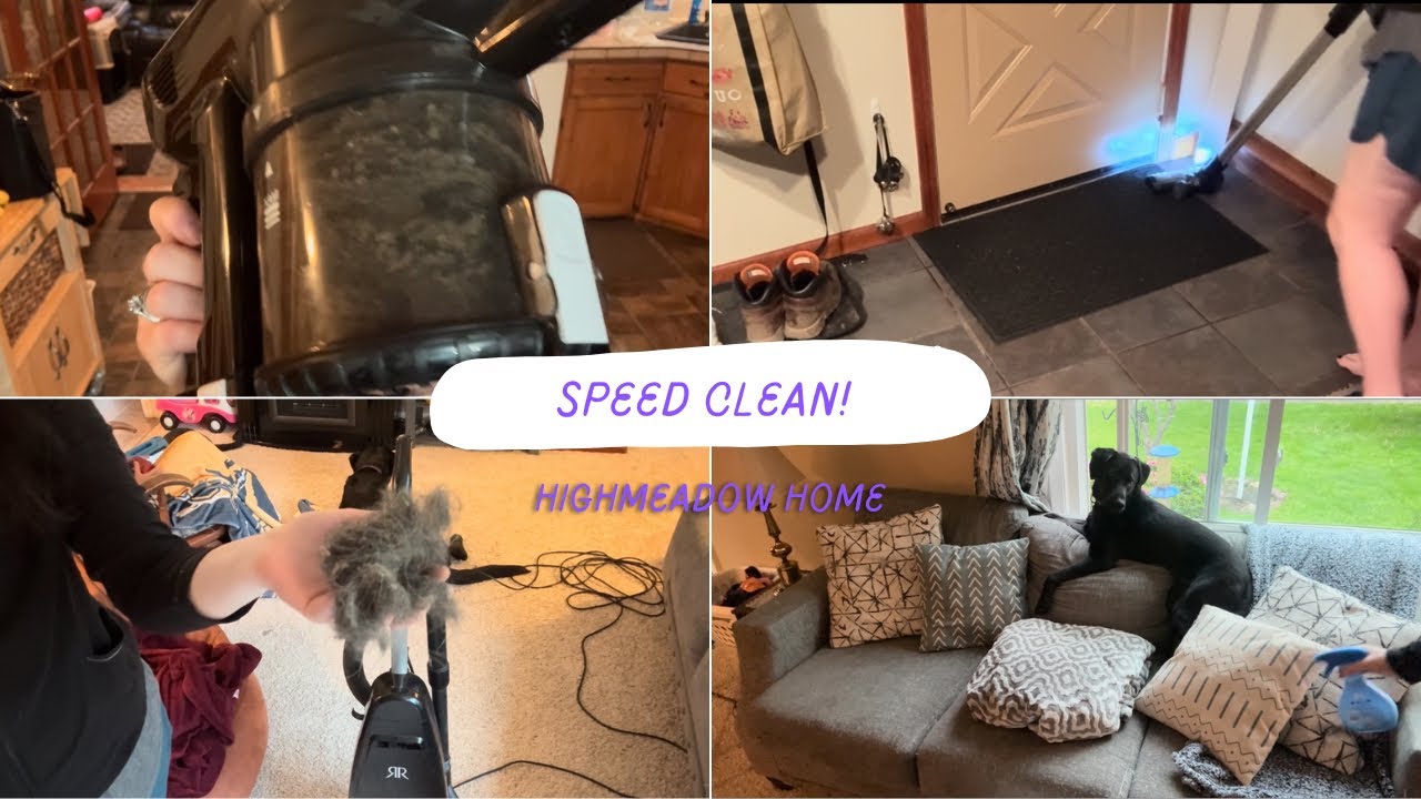 Speed Clean and Multitasking!