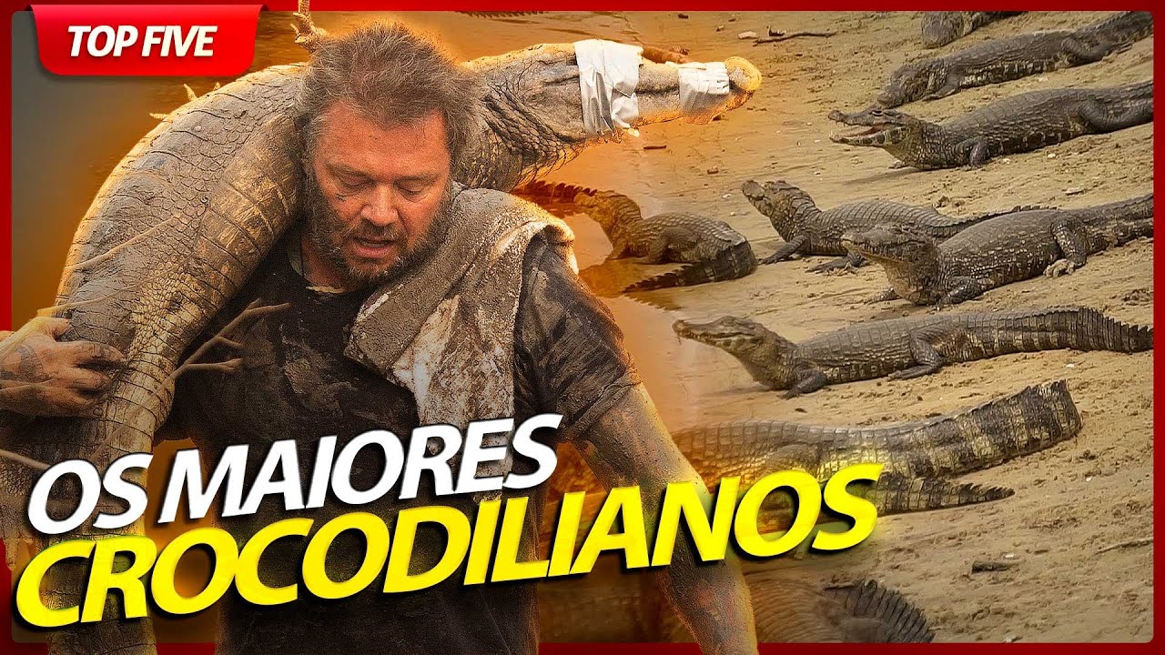 OS 5 MAIORES CROCODILOS QUE EXISTEM! | RICHARD RASMUSSEN