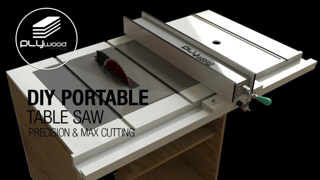 DIY Table saw portable & easy use 