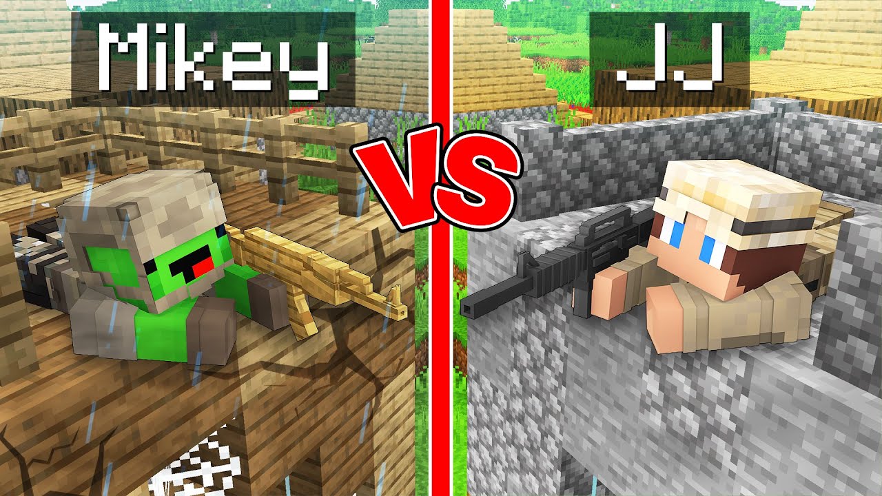 Mikey POOR vs  JJ RICH Secret Snipers Survival Battle in Minecraft (Maizen)