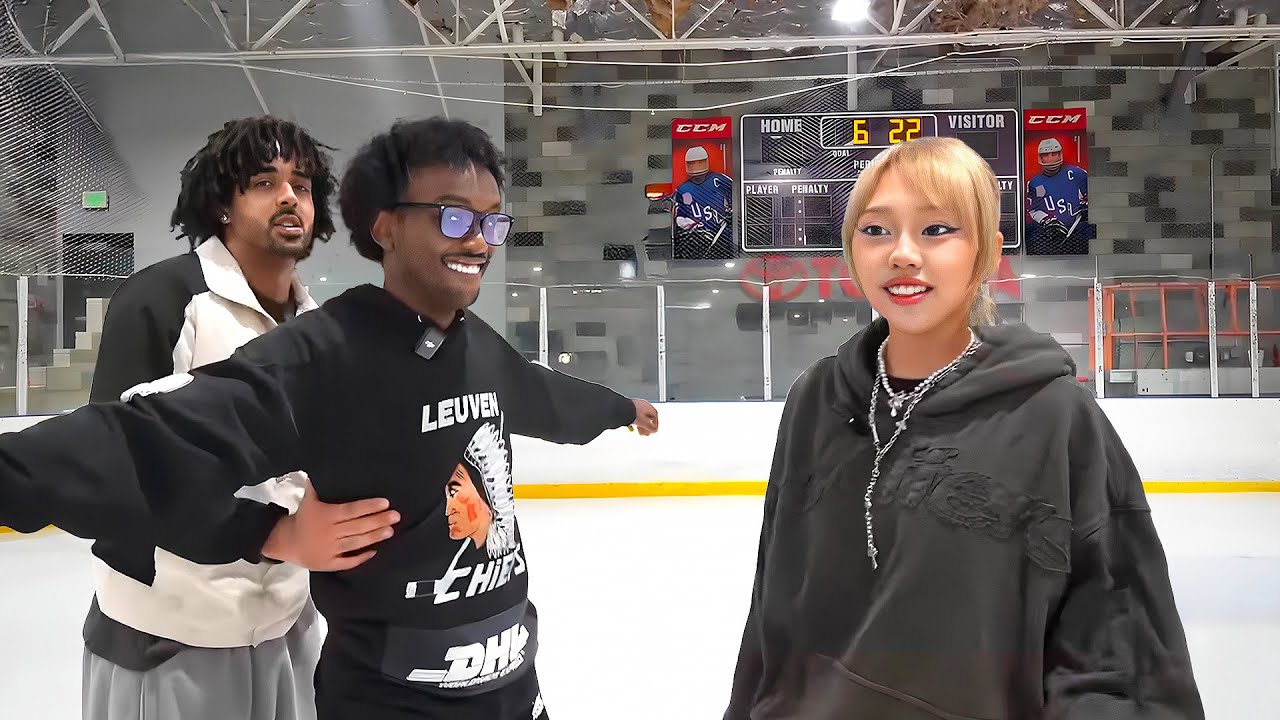 Я научил Yusuf7n и Saucekill кататься на коньках!