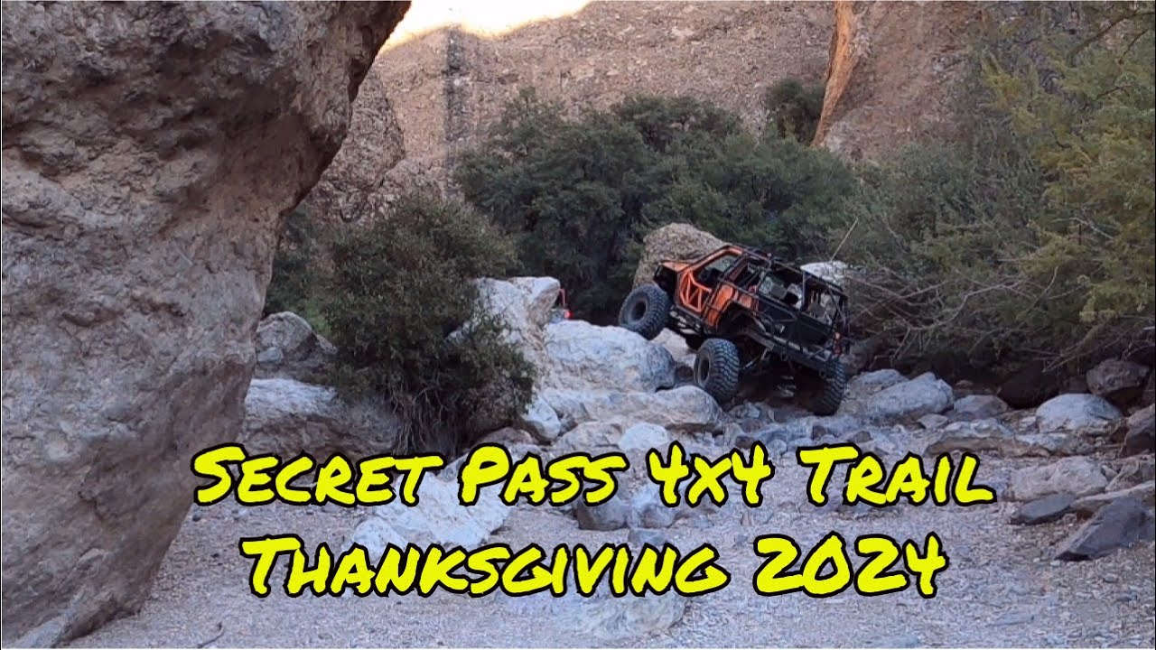 Внедорожная трасса Secret Pass 4x4 Trail - День благодарения 2024 года
