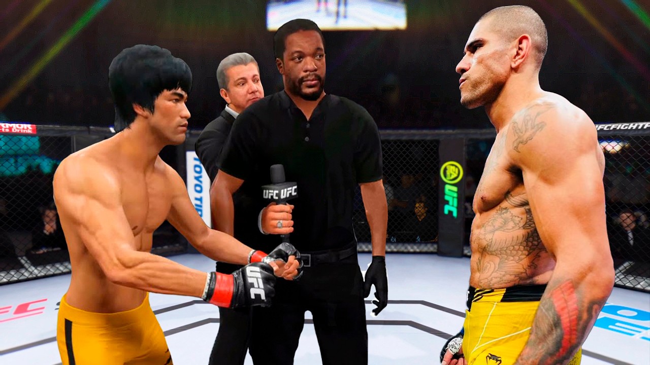 UFC4 Брюс Ли против Алекса EA Sports UFC 4