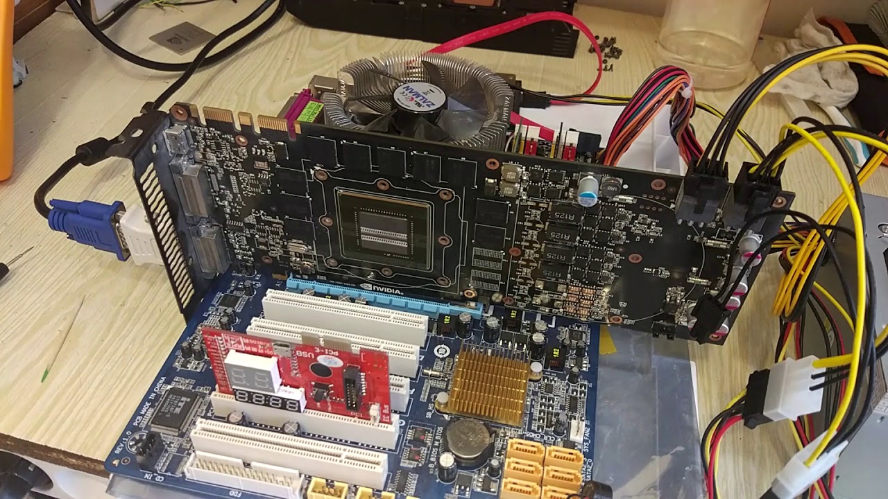 Воскрешение видеокарты GTX570