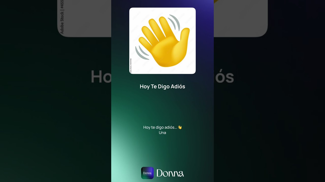 Hoy Te Digo Adiós… y Me Duele el Alma