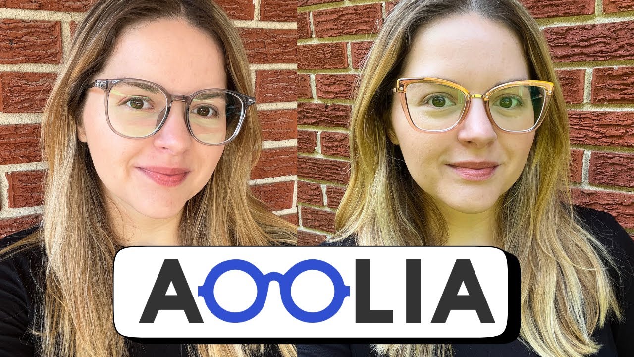 Prescription Glasses Try On Haul 2025 AOOLIA Cat Eye Frames in Champagne, Grey, and Leopard Print!