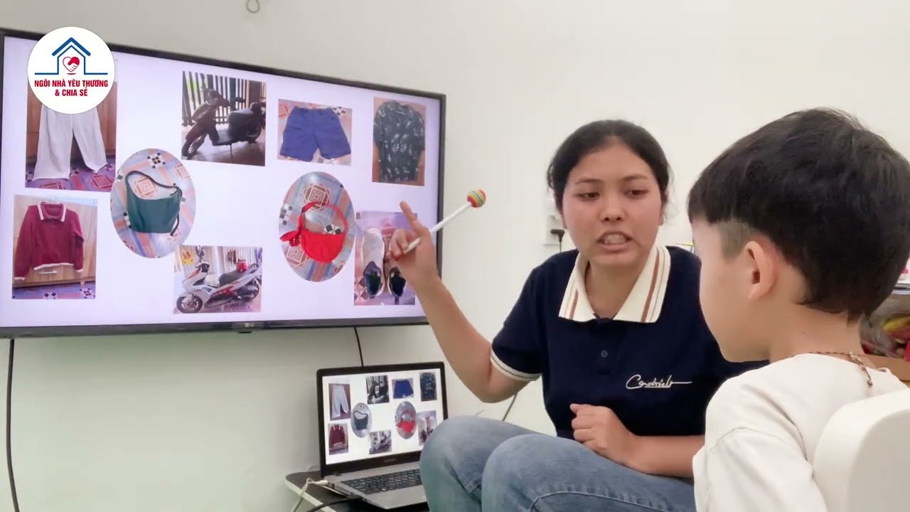 Đô học cách nhận biết dồ dùng của mẹ [Case study chậm nói]