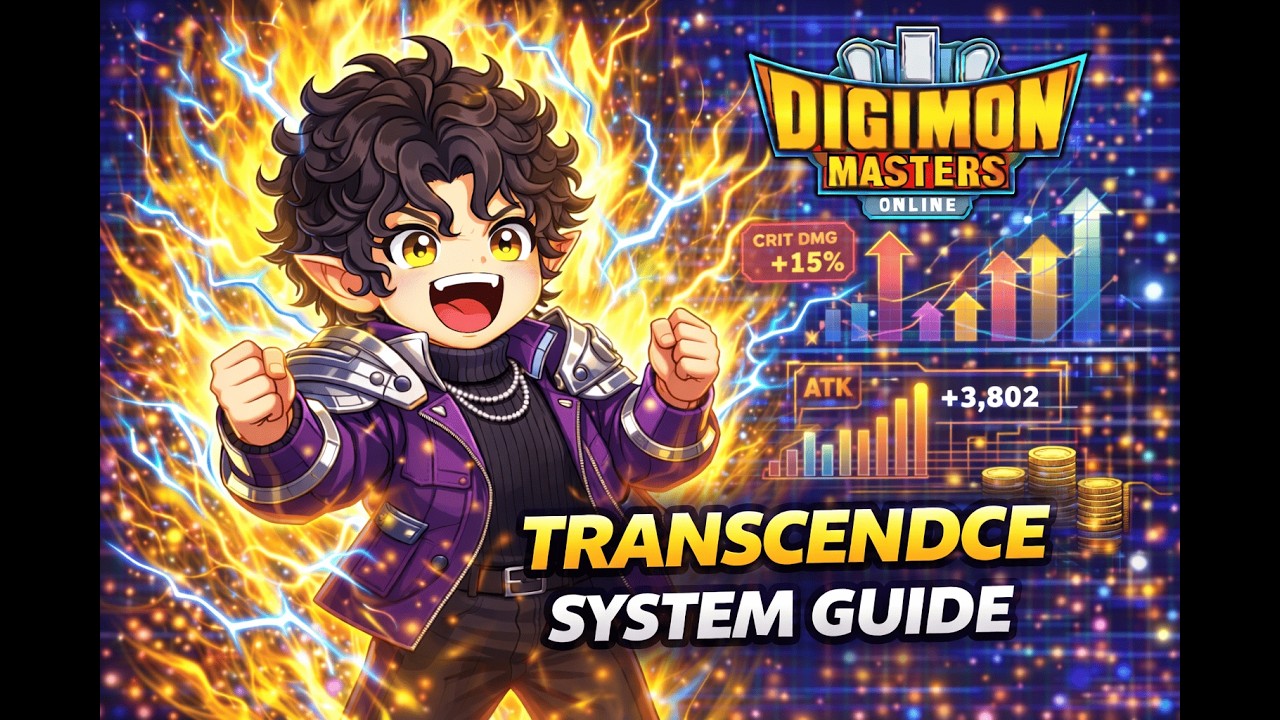 TRANSCENDE SYSTEM GUIDE 2026 | Digimon Masters Online