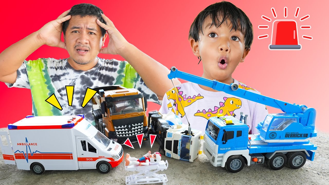 หน่วยกู้ภัย พร้อมช่วยเหลือ รถเครน รถพยาบาล | พี่ปลื้ม