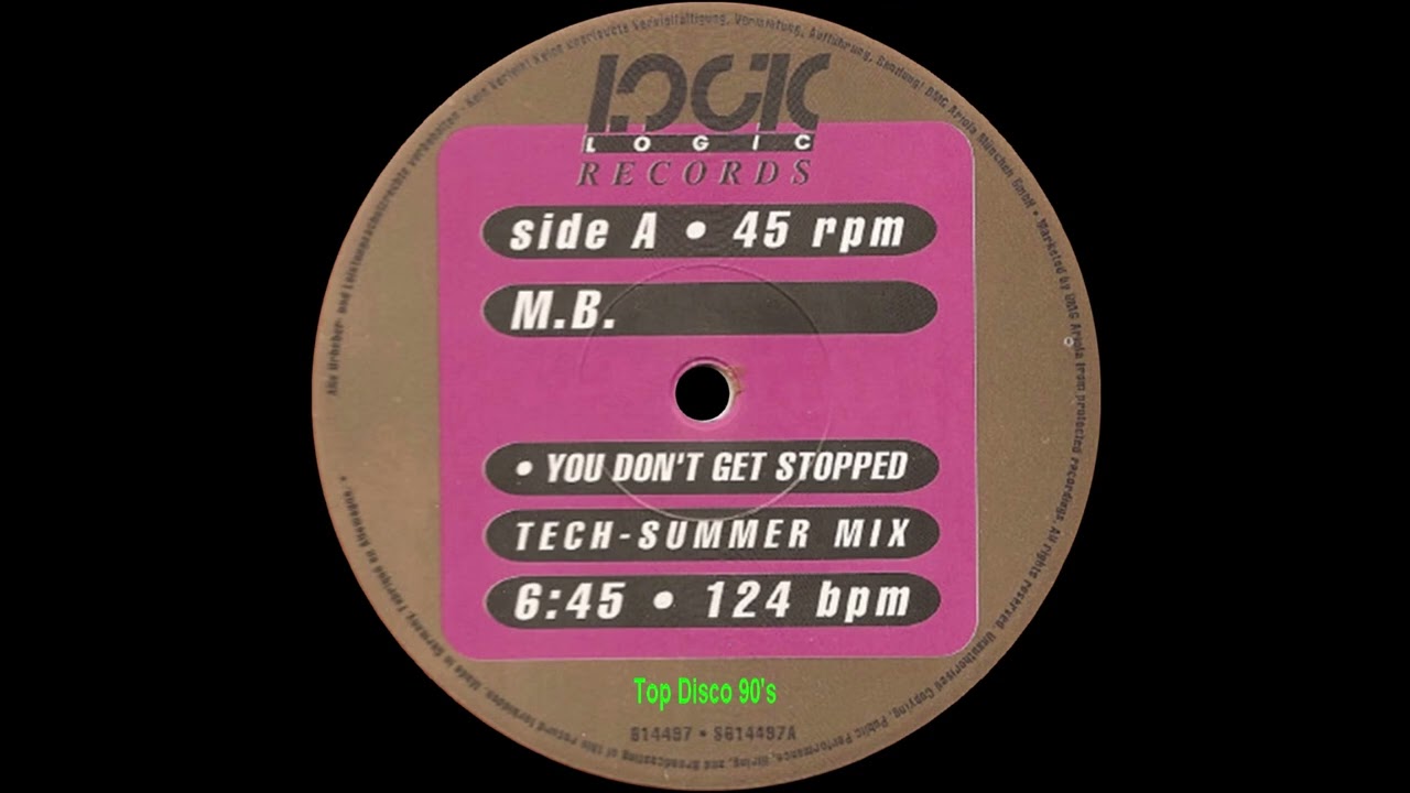 M.B. - You Don't Get Stop (Tech-Summer Mix)