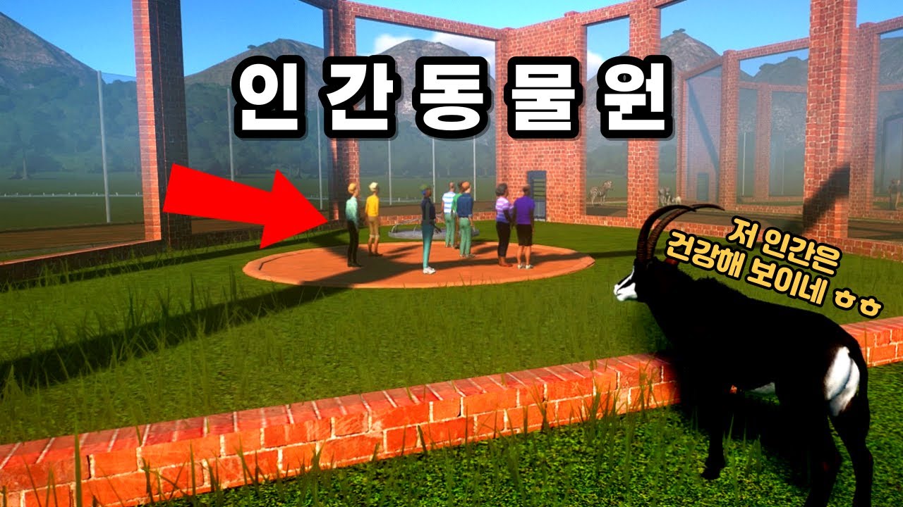 동물원에 동물 대신 인간을 가둔다면?ㅋㅋㅋㅋㅋㅋ