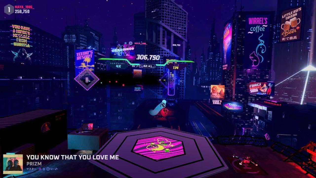 Synth Riders_YOU KNOW THAT YOU LOVE ME (PRIZM) 2-X SPIN WILD 360＋ MASTER