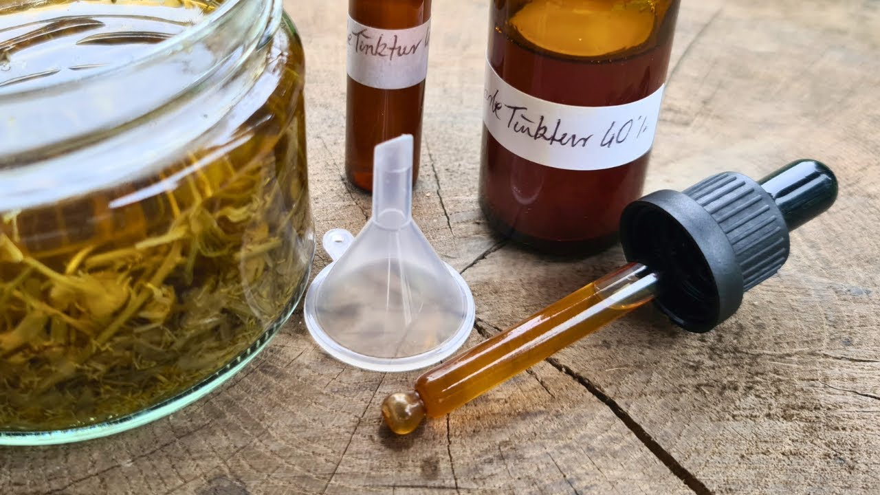 Heilpflanzen-Tinkturen: Einfache Anleitung zum selber machen
