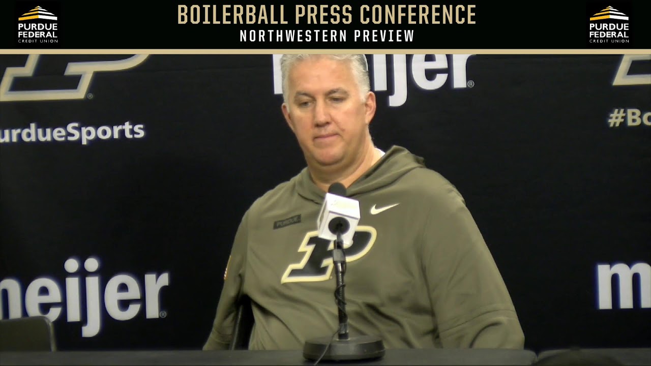 BoilerBall Press Conference | vs. Northwestern