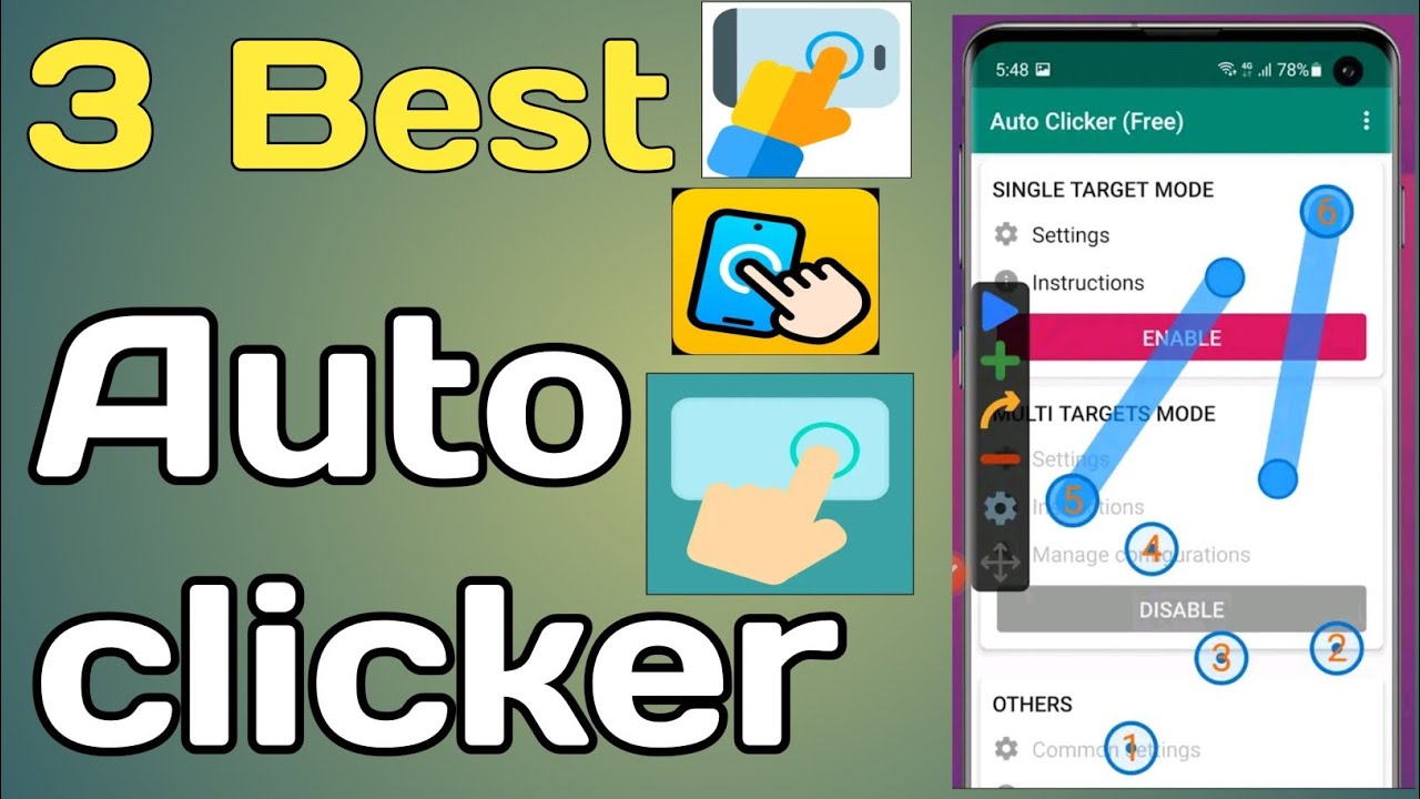 3 лучших бесплатных приложения Auto Clicker для Android 2024 | Какой Auto Clicker лучше? | Исполь...