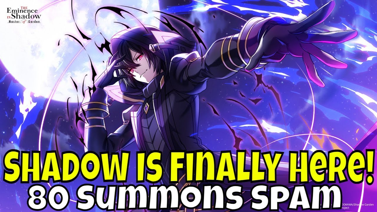 The Eminence in Shadow - Shadow Is Finally Here/80 Summons Hype!