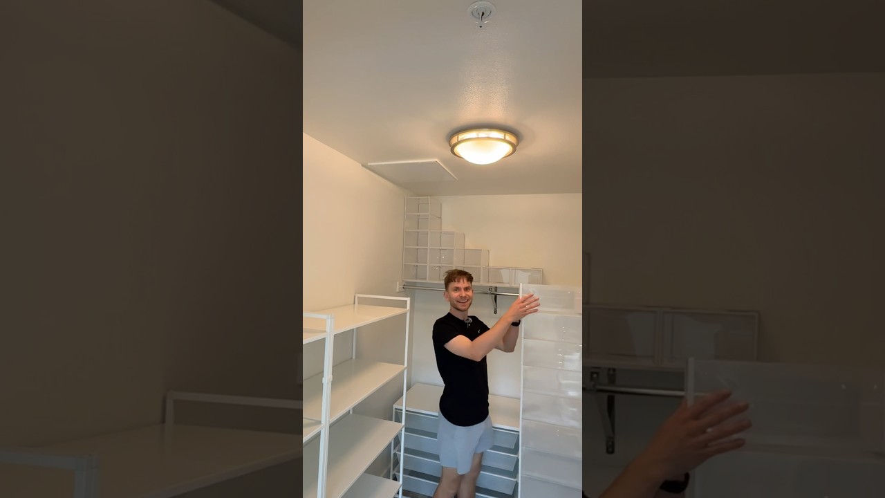 my cozy closet makeover #newapartment #closet #la