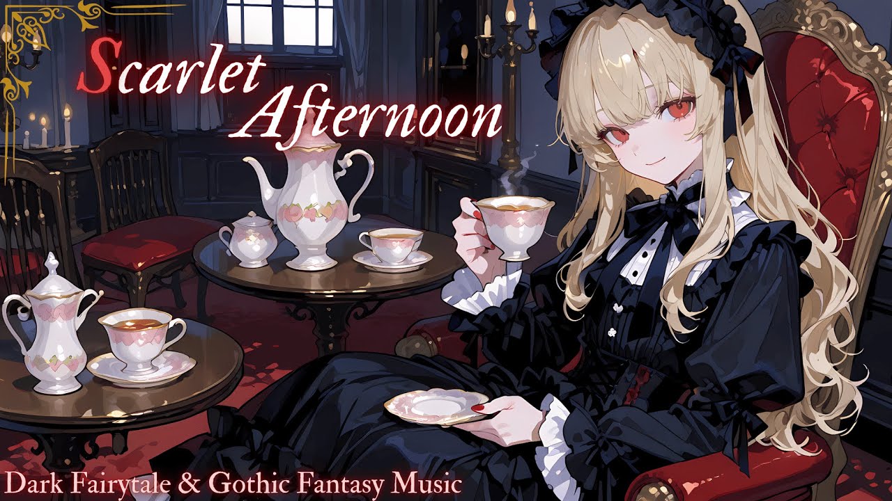【作業用BGM】スカーレット・アフタヌーン ー お屋敷のヴァンパイア少女の優雅な一日【ダークメルヘン/ゴシック/クラシック】