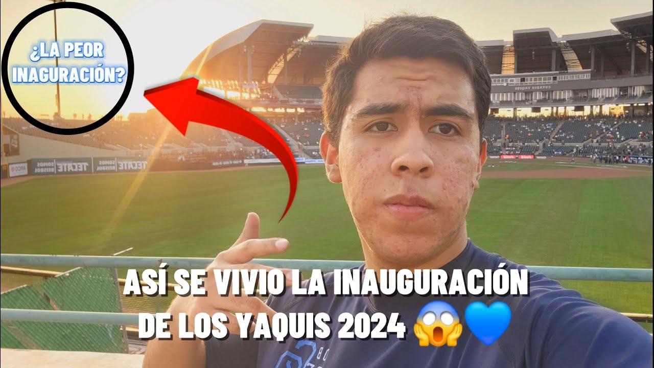 Inauguración de los Yaquis 2024 #obregon #sonora #beisbol #hermosillo #yaquis
