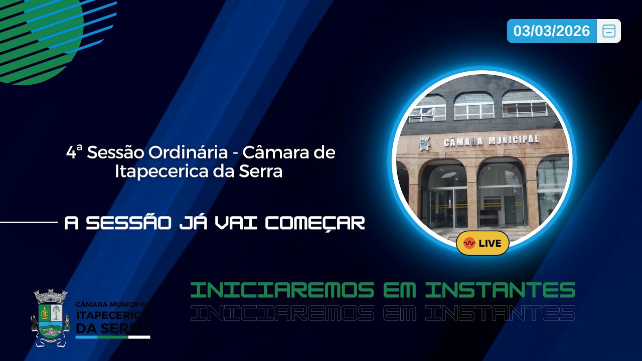 4ª Sessão Ordinária - Câmara de Itapecerica da Serra