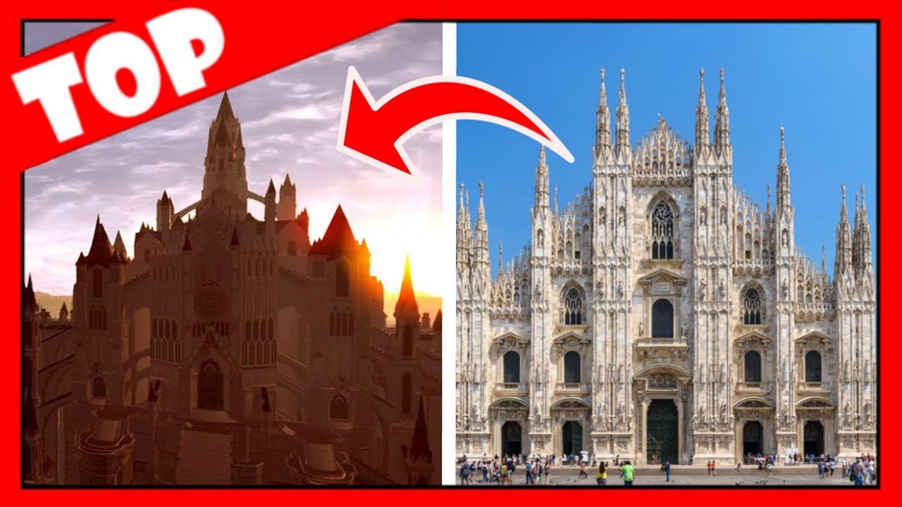 10 LUGARES INCREIBLES DE DARK SOULS ¡que existen en realidad! ✅