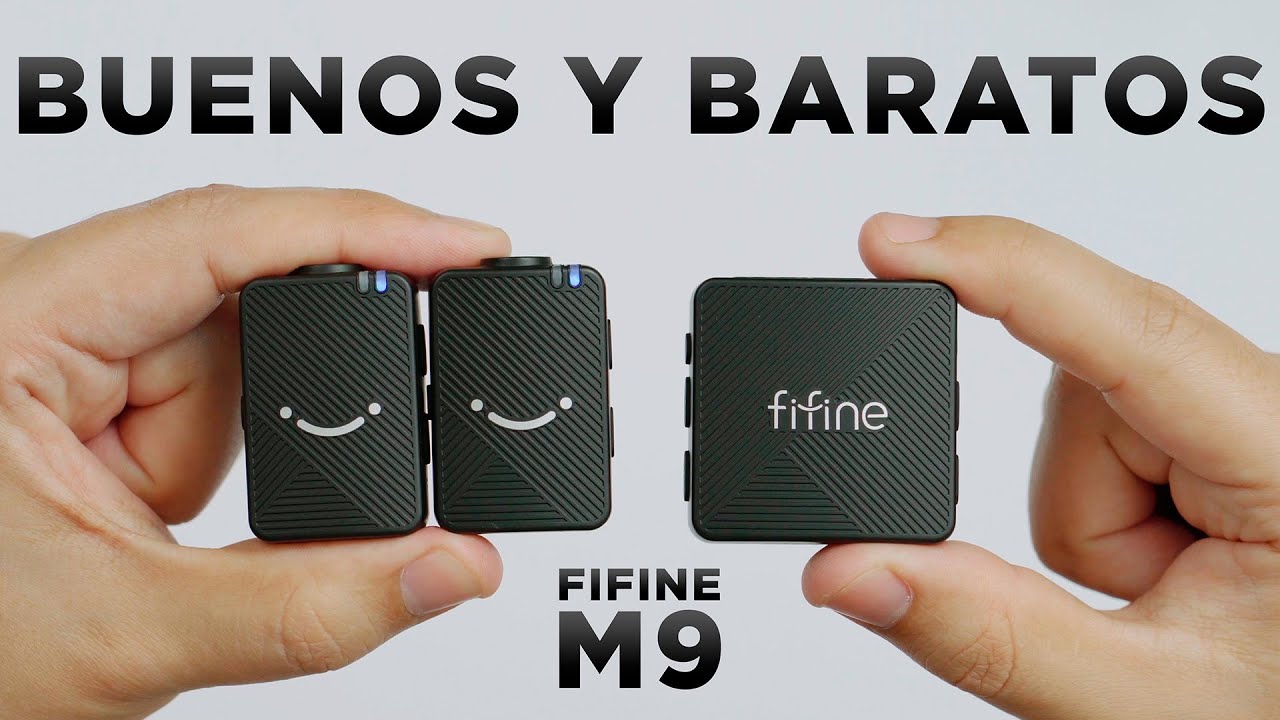 Micrófonos inalámbricos FIFINE M9 - Reseña y pruebas de sonido