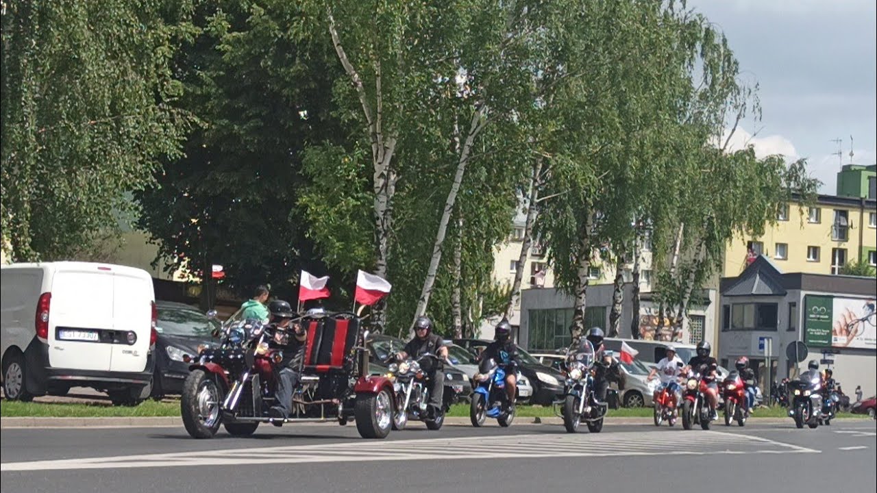Parada motocykli Sieradz 18.07.2021