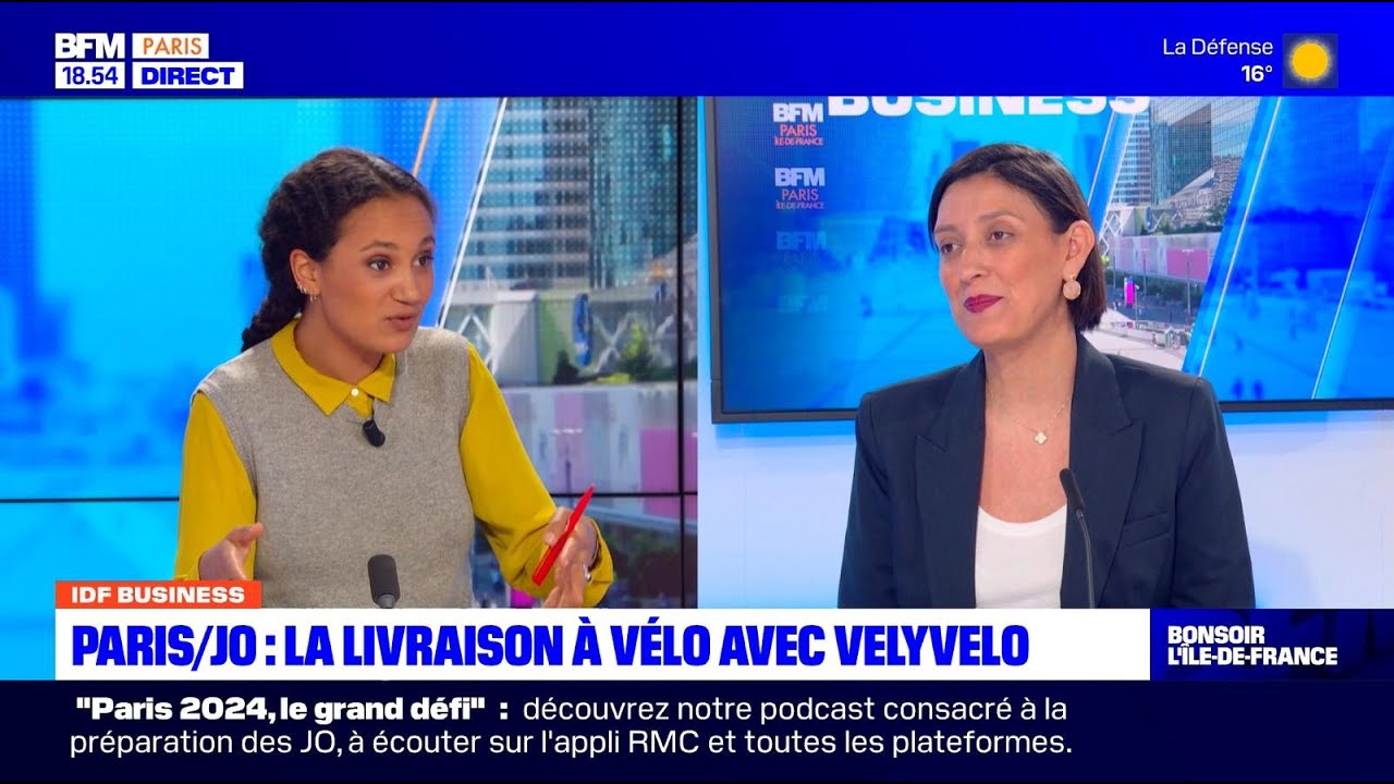 Paris/JO : la livraison à vélo avec VelyVelo