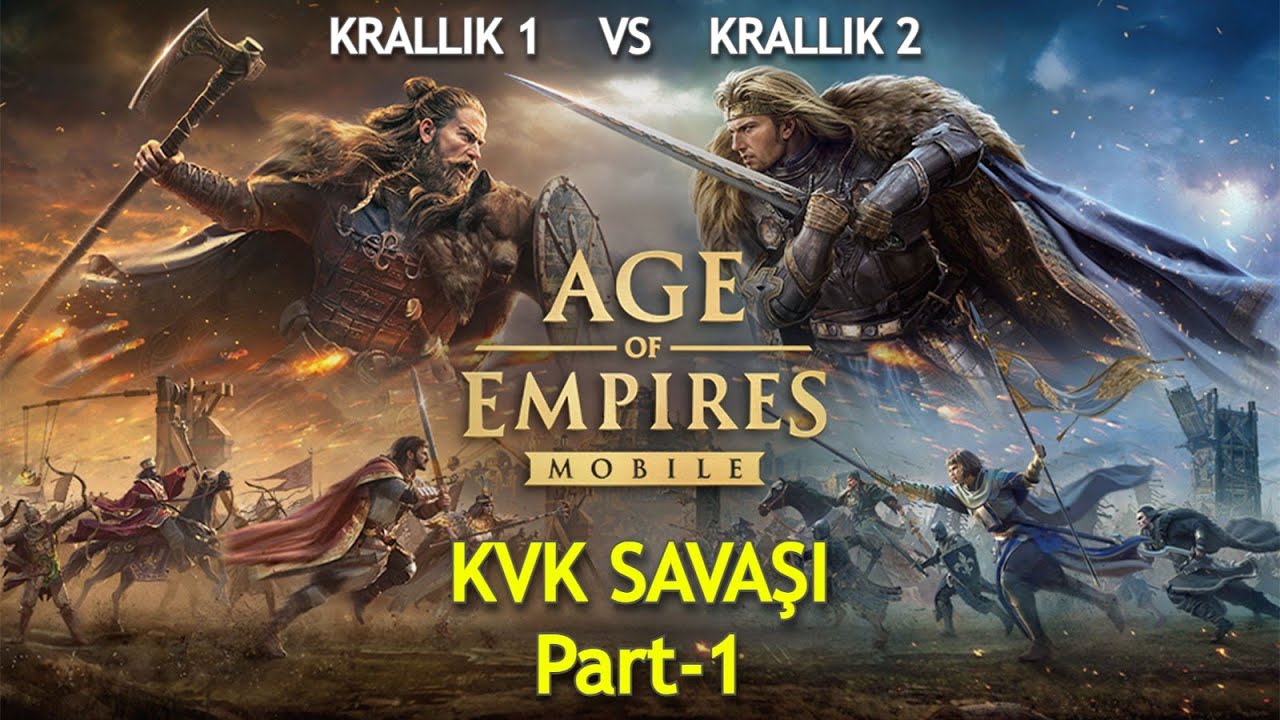 KVK SAVAŞI PART-1 - Age of Empires Mobile