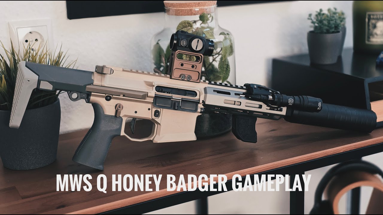 MWS Q Honey Badger CQB Gameplay | Mr. Airsoft