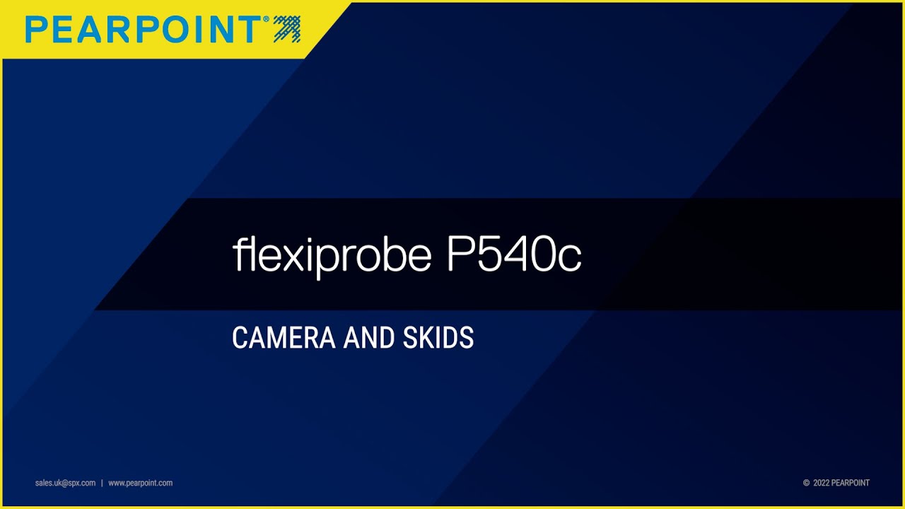 flexiprobe P540c - Camera and Skids