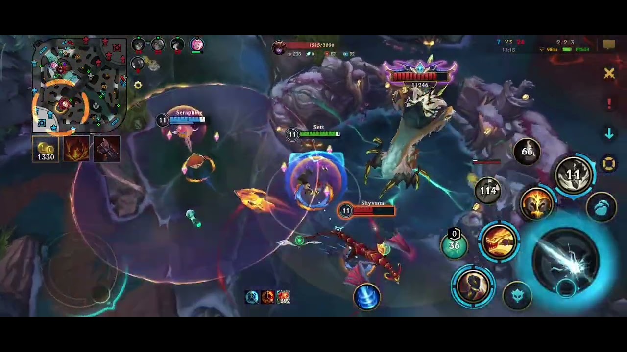 Remontando Con sett #leagueoflegendswildrift 