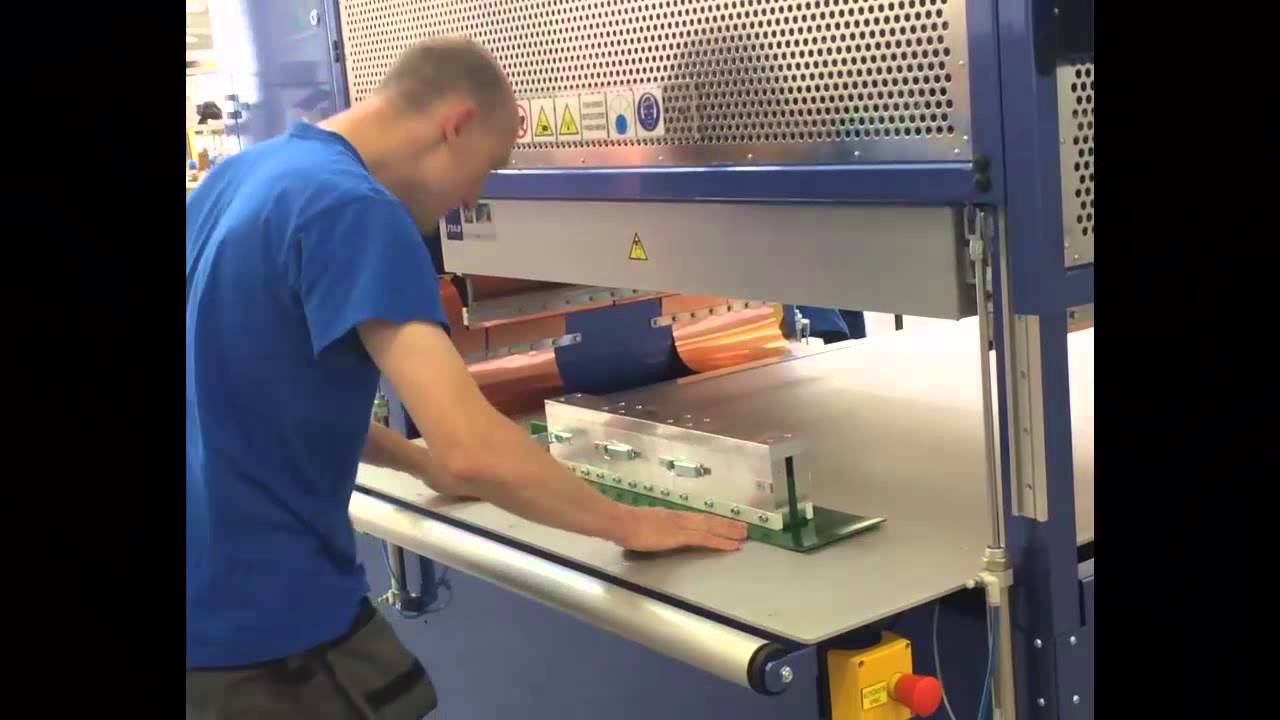 FIAB FT - the new generation of HF welding machines dedicated to conveyor belts welding