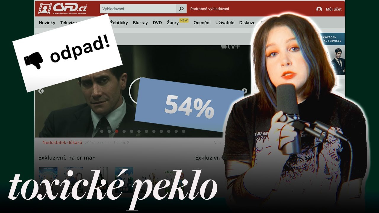 Koment&aacute;ře na ČSFD jsou toxick&aacute;, rasistick&aacute; skl&aacute;dka