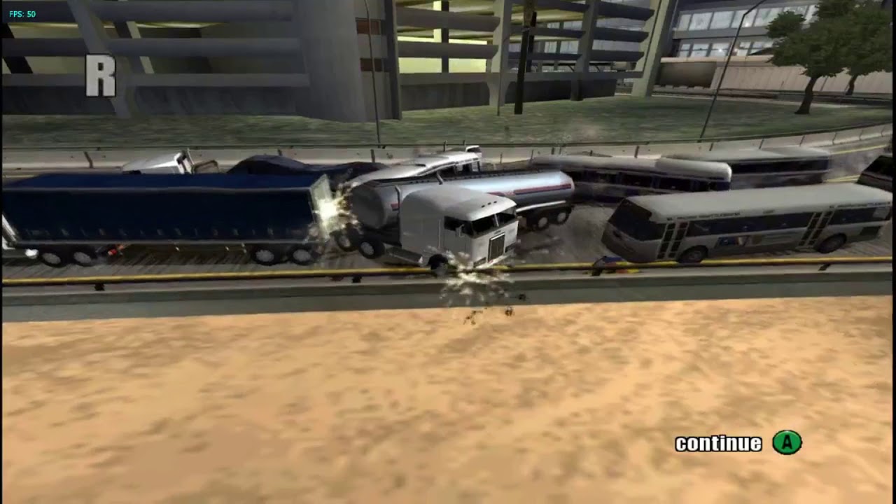 Burnout 2 - Crash Mode - Glitches Part 6