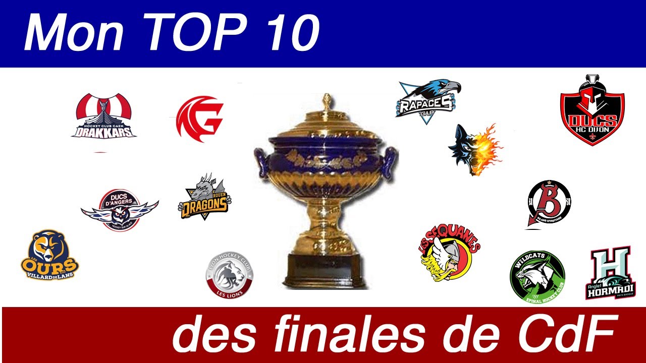 Mon Top 10 des finales de Coupe de France de hockey sur glace