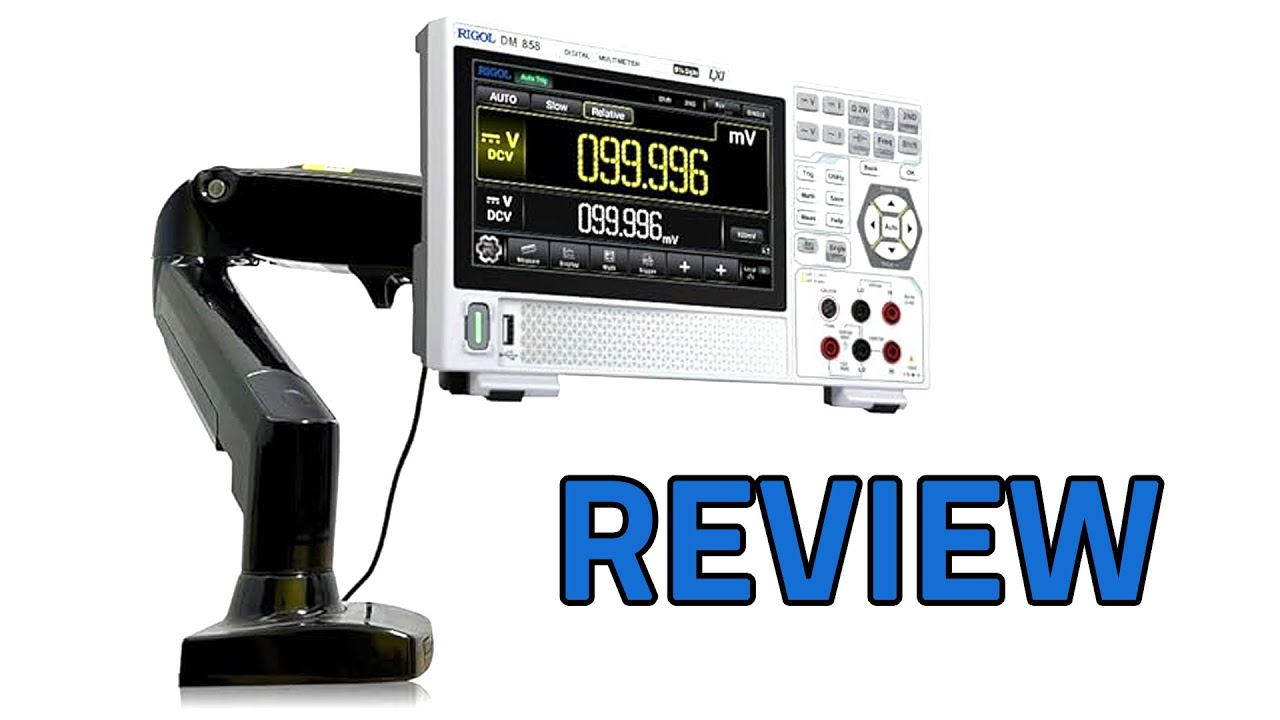 Rigol DM858 Multimeter Review  | Voltlog #485
