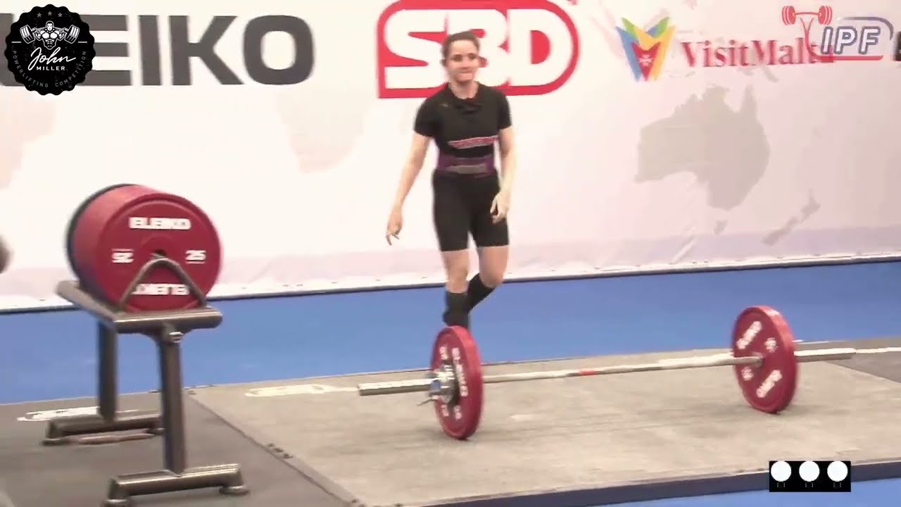 Andria Chatzigianni - 16th Place 327.5kg Total - 63kg Class 2024 IPF Women's Classic