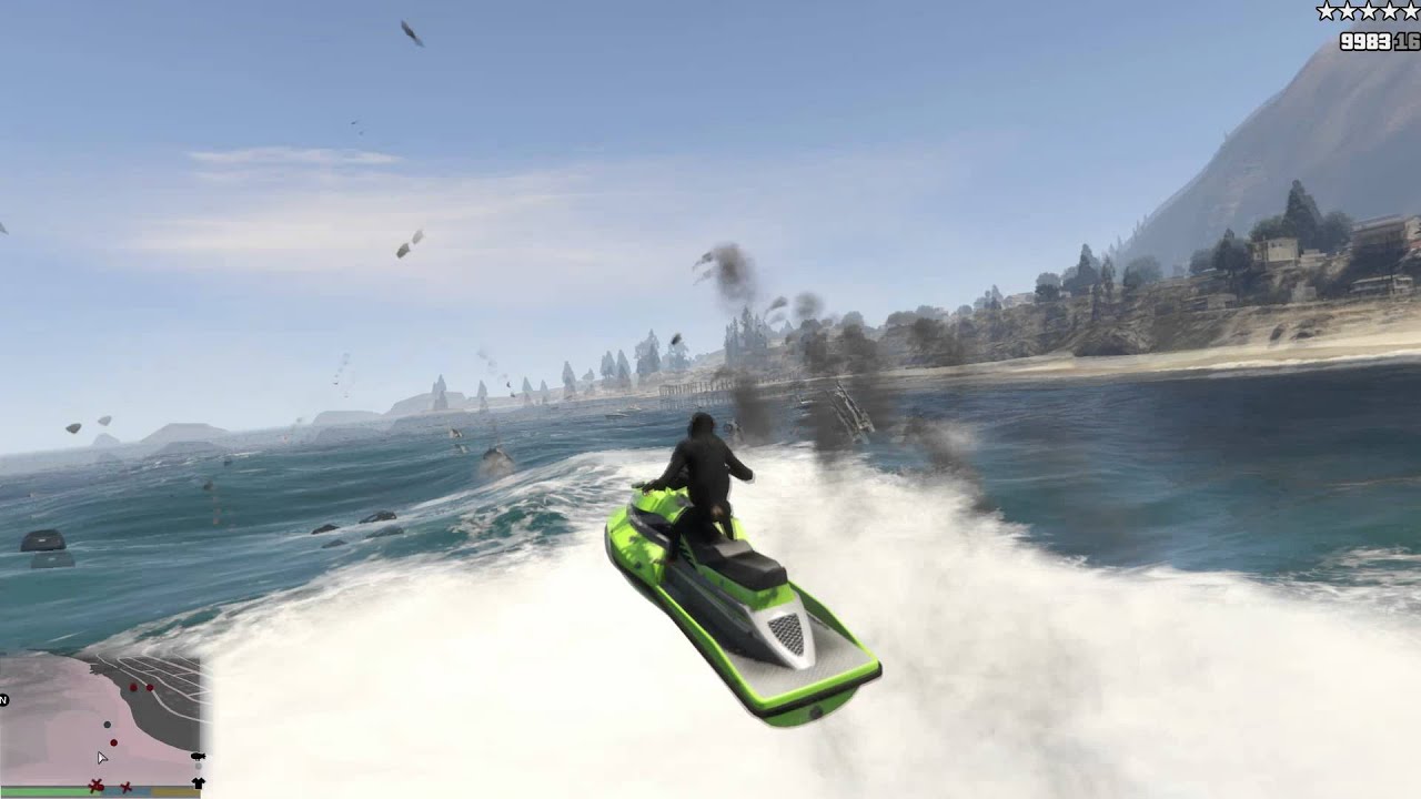 GTA 5 CRAZY MONKEY JET SKI MOD