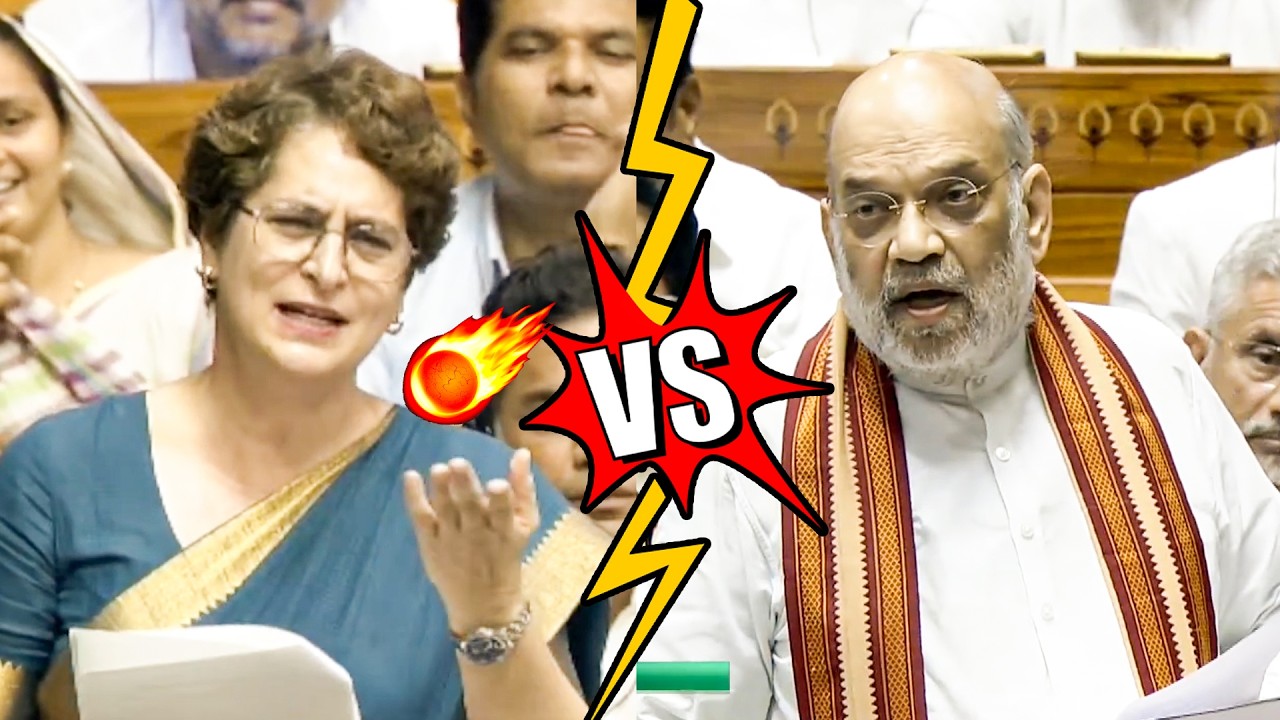 Amit Shah Unexpected Reaction To Priyanka Gandhi Raised Neet Paper Leak At Lok Sabha | Narendra Modi