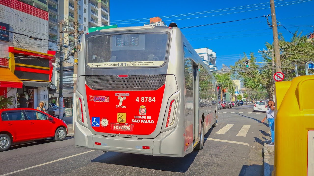 Metrô Bresser Mooca - Movimentação de Ônibus