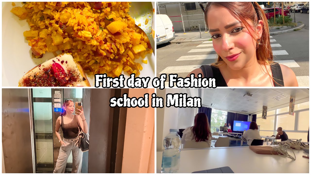 Life in Milan | My first day of fashion school in Milan 🤍 Domus Academy