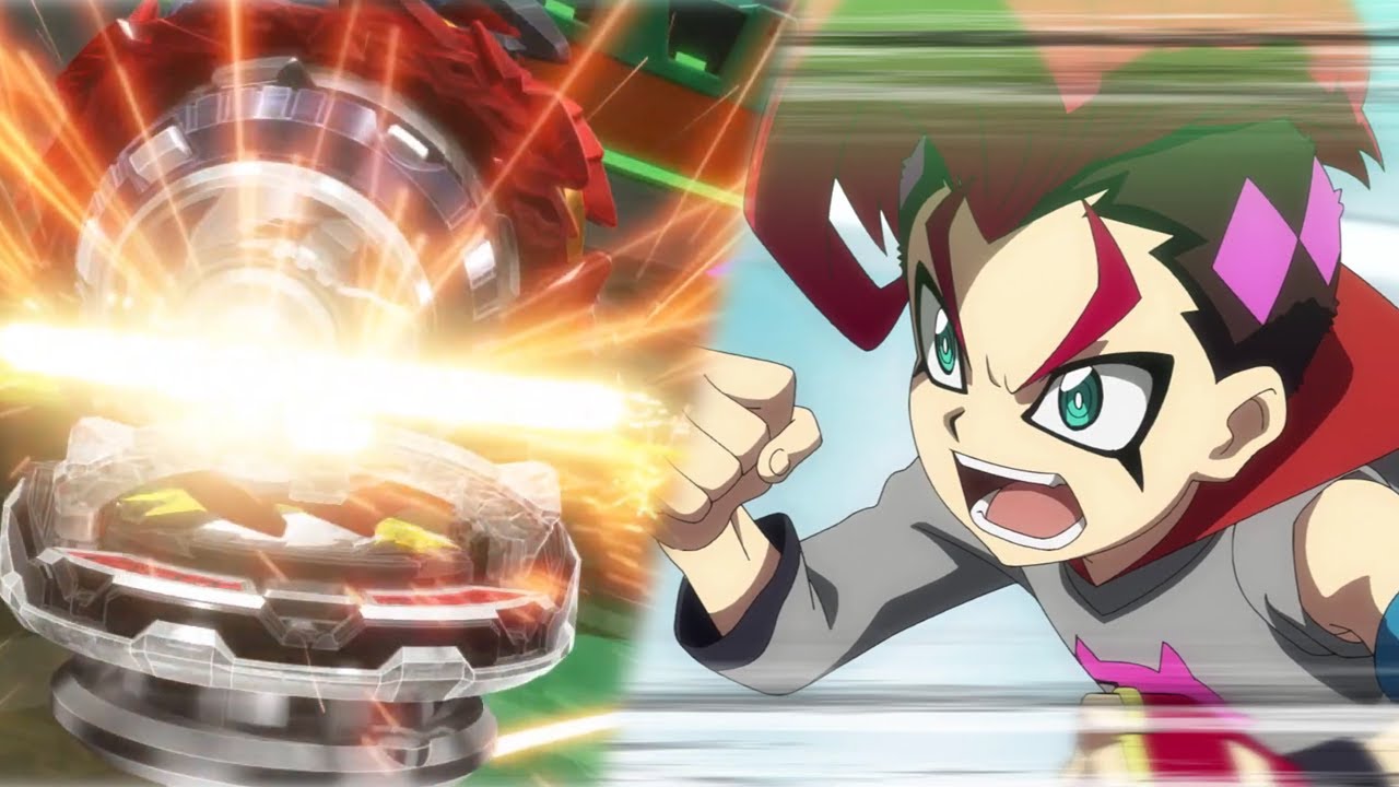 Rashad vs. Bell! Greatest Slam! BEYBLADE BURST DB EPISODE 51 Dangerous vs. Greatest! FULL CLIP