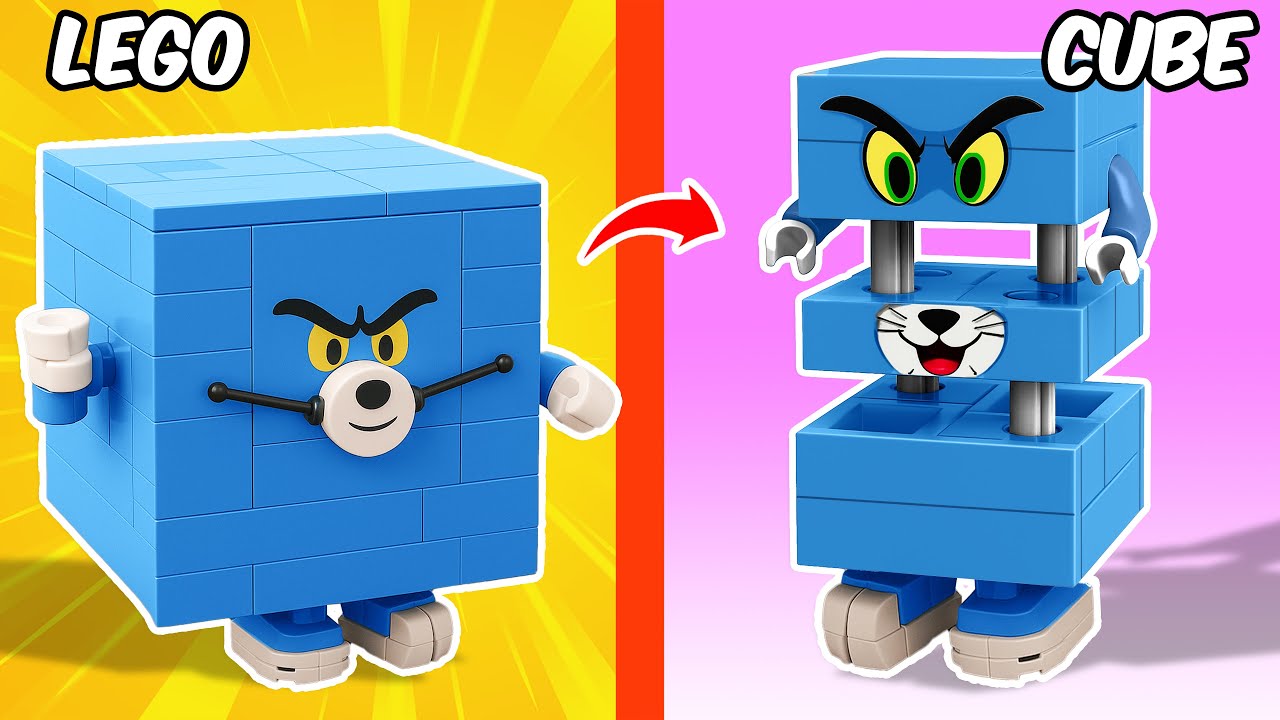 I Tested LEGO Fidget Toy Inspired by Tom and Jerry | FUNZ Bricks