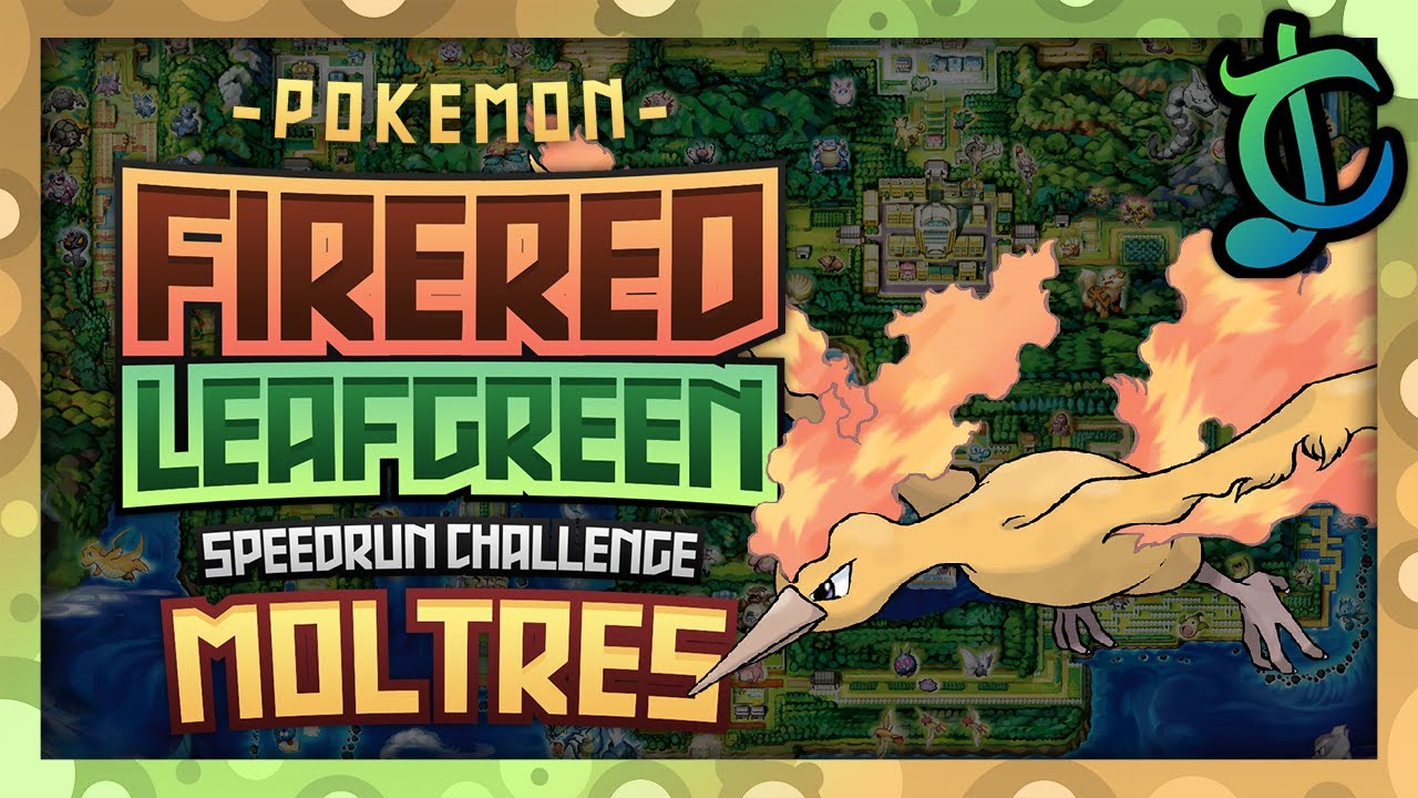 How Fast Can You Beat Pokemon FireRed/LeafGreen With Only Moltres? (No Items Speedrun Challenge)