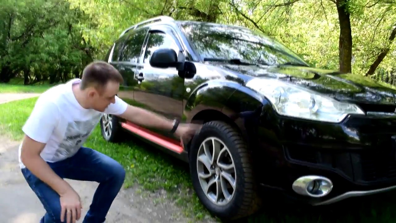 Кантри тест-драйв Citroen C-Crosser 2010 г.в.